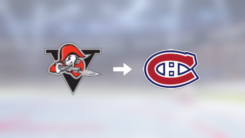 Former Drummondville Voltigeurs player set to play for Montréal