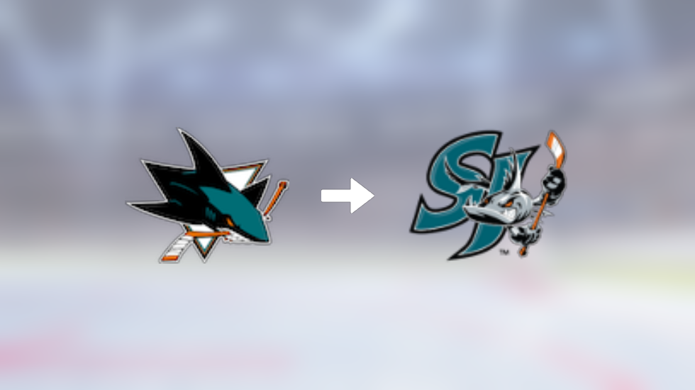Ozzy Wiesblatt leaving San Jose Sharks – will be sent to farm team - EP