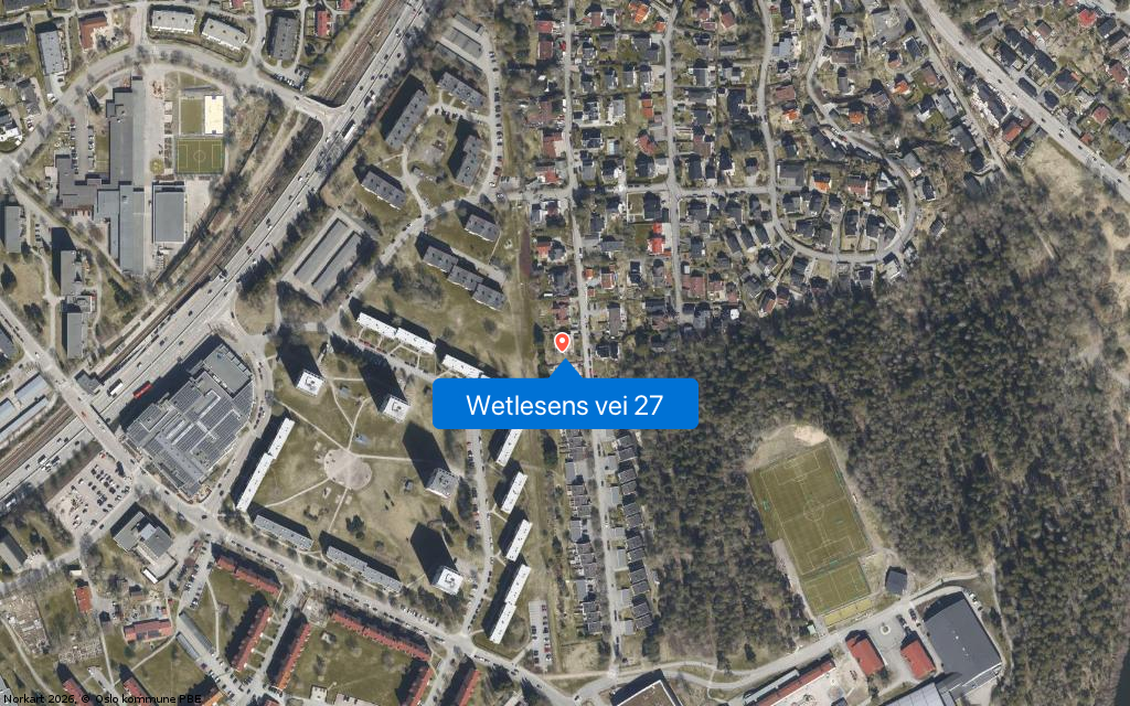 Wetlesens vei 27