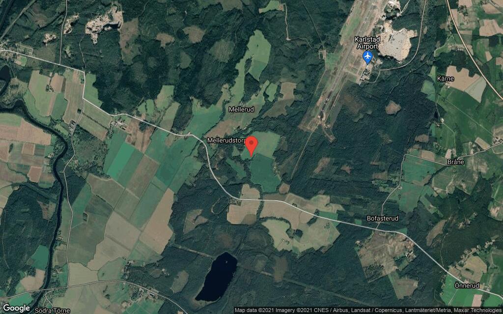Området kring Mellerudstorp 208