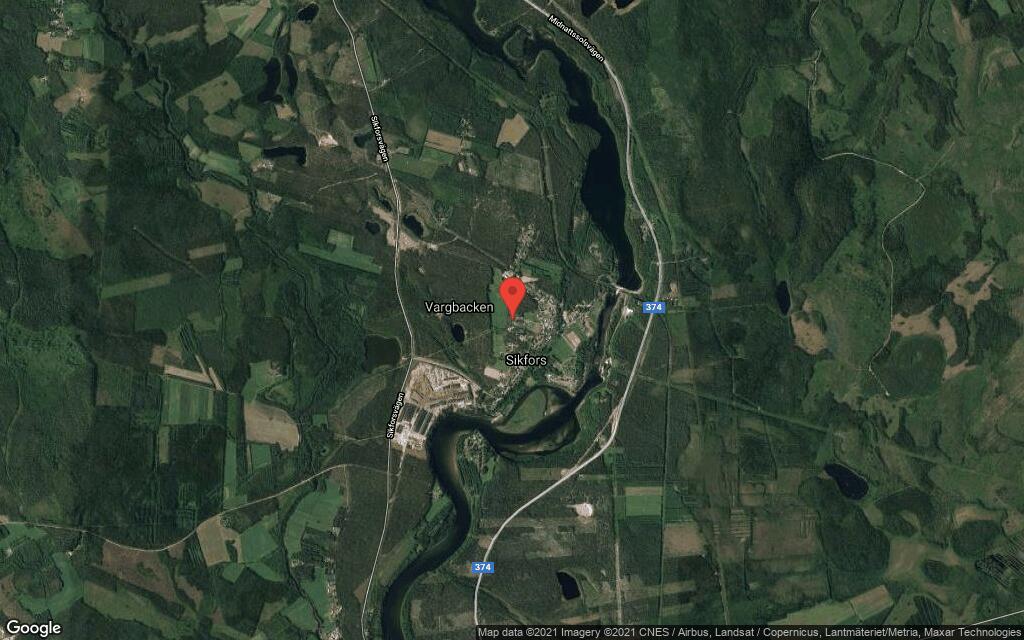 Området kring Sikforsvägen 59