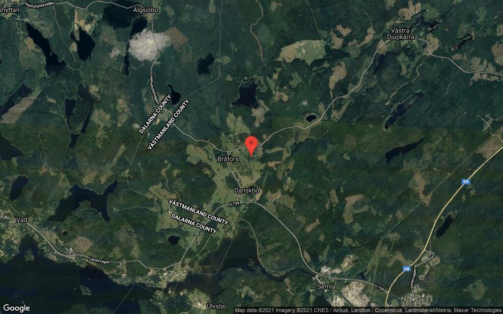 Området kring Bråfors 62