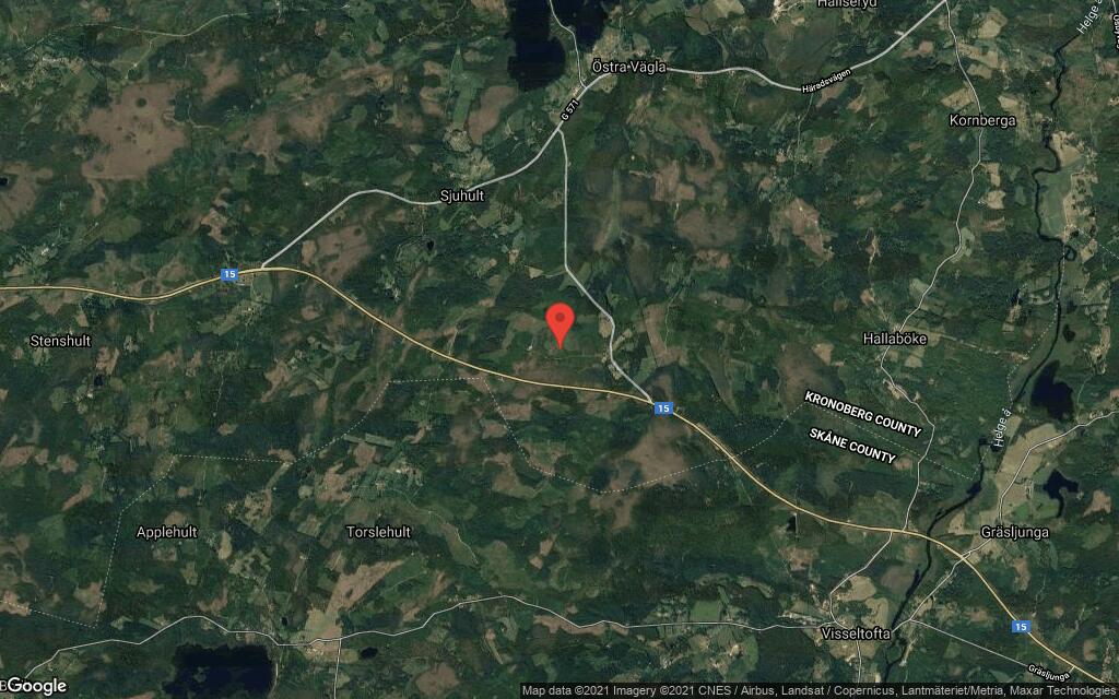 Området kring Sännesholma 2181
