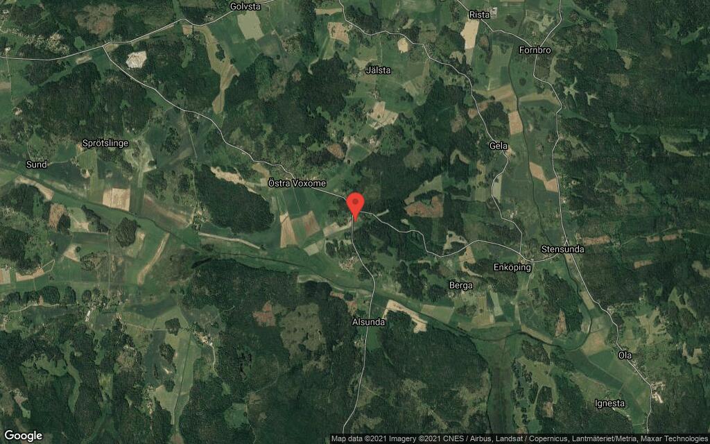 Området kring Voxome 148