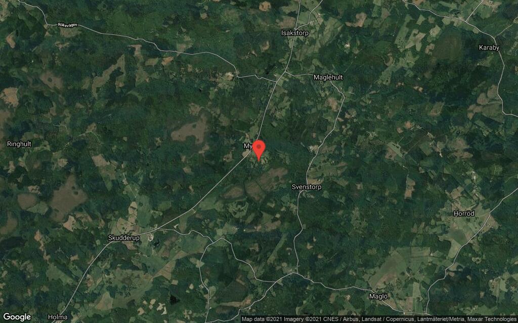 Området kring Myrarp 2727