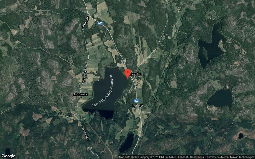 Området kring Baggård 28