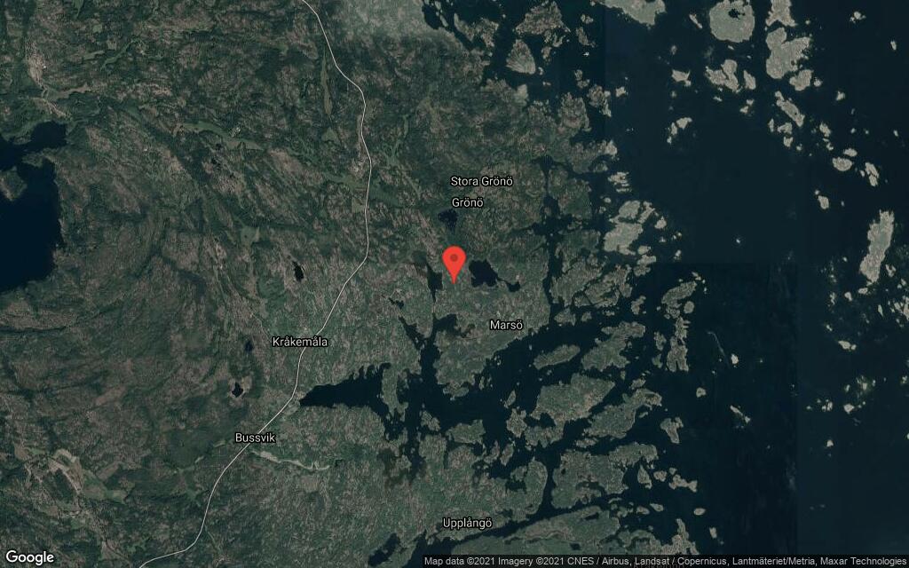 Området kring Grönö  