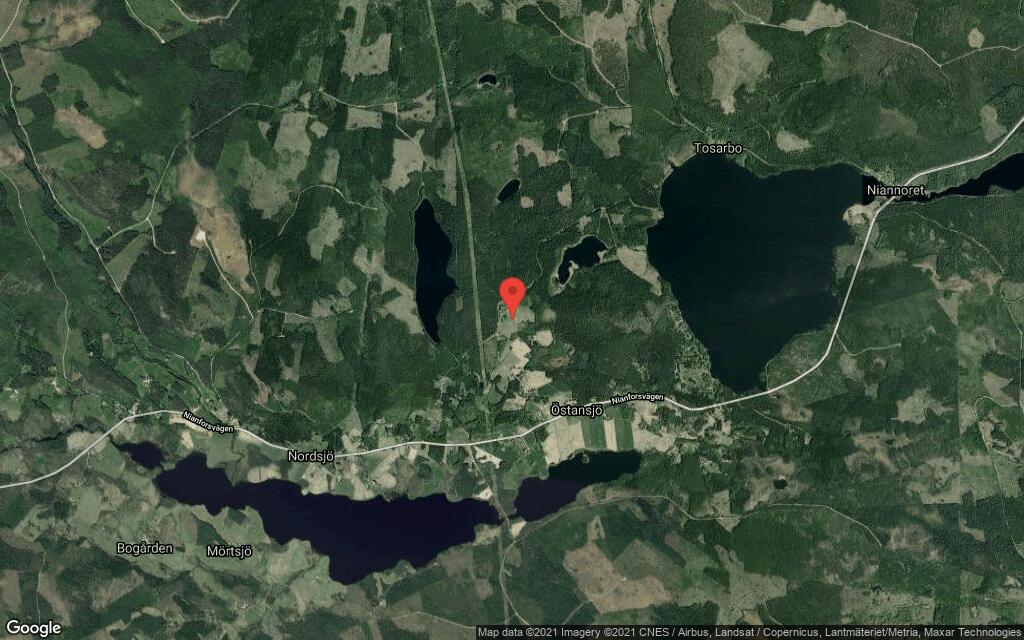 Området kring Nordsjö 3710