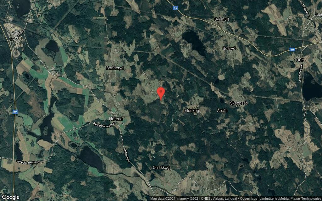 Området kring Höreda-Grimmestorp 1