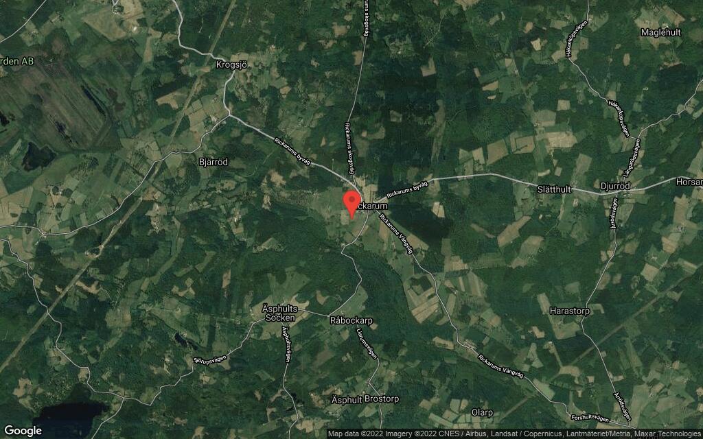 Området kring Rickarums Kvarnväg 12