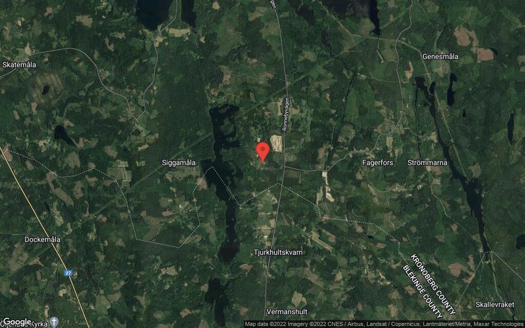 Området kring Tjurkhultsvägen 57