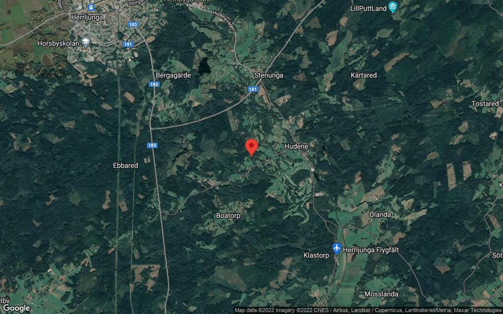 Området kring Hudene 1