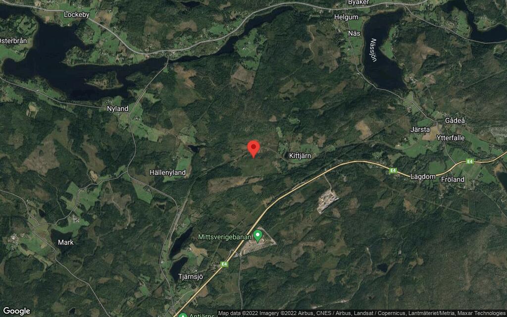 Området kring KITTJÄRN 2:16