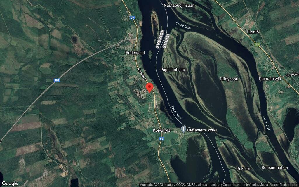 Området kring Älvvägen 332