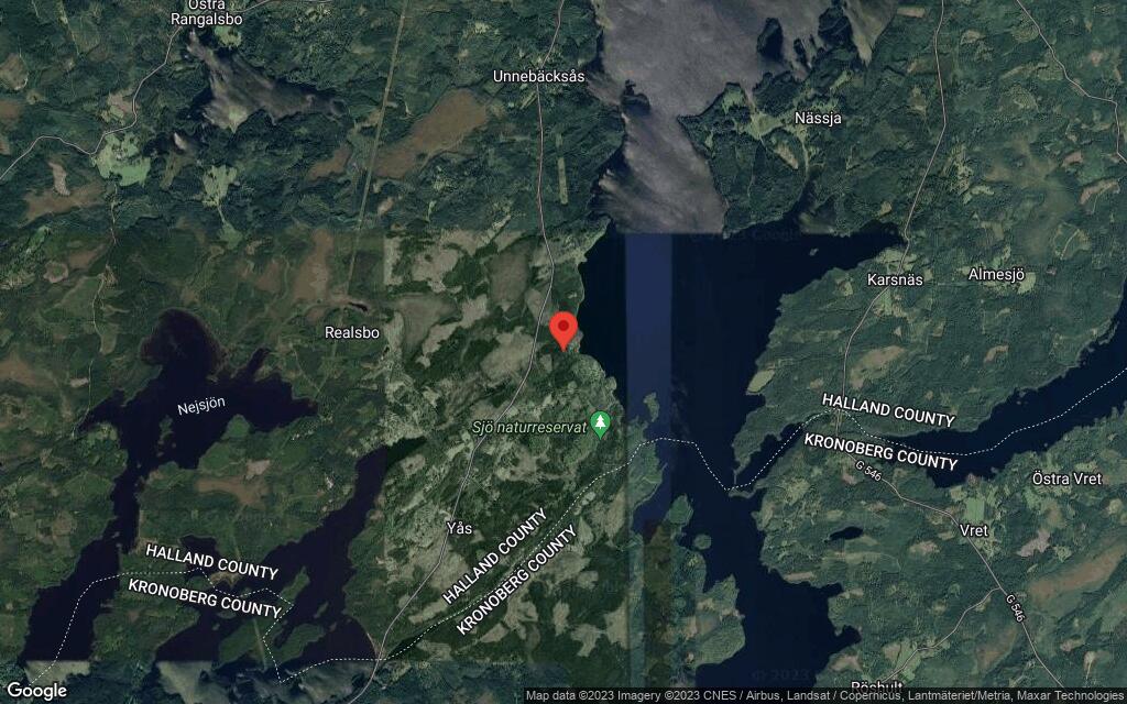 Området kring Sjö 102
