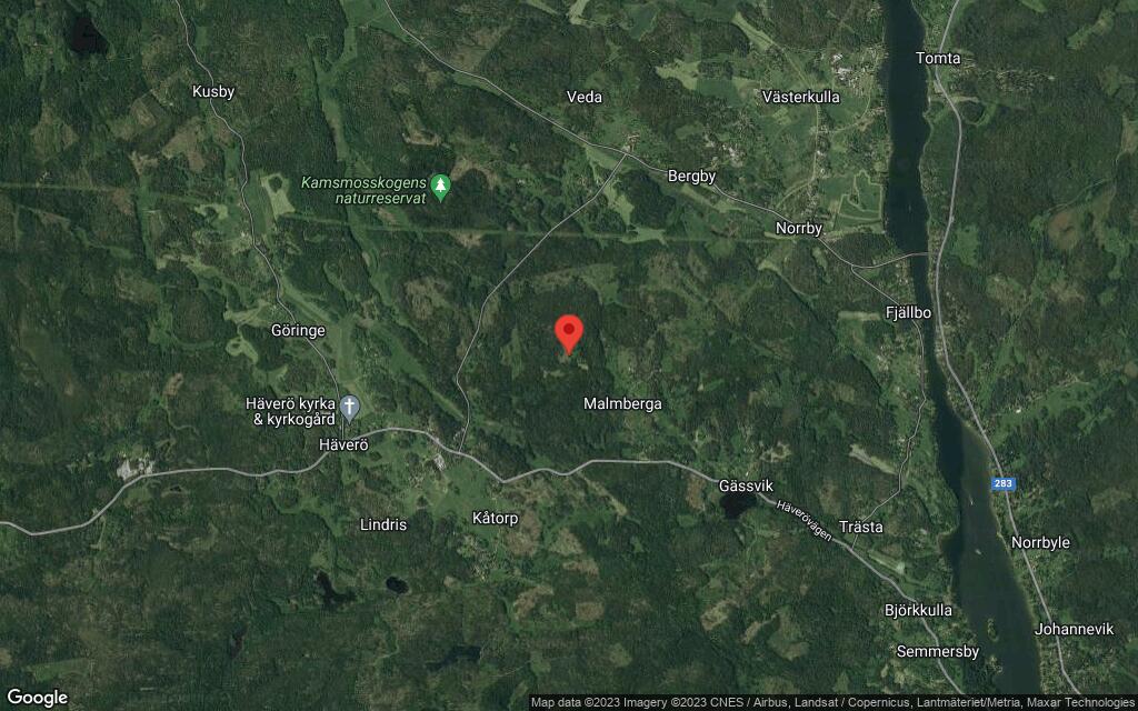 Området kring Malmbergavägen 15