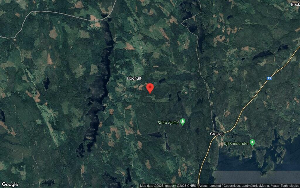 Området kring HÖGHULT 1:3