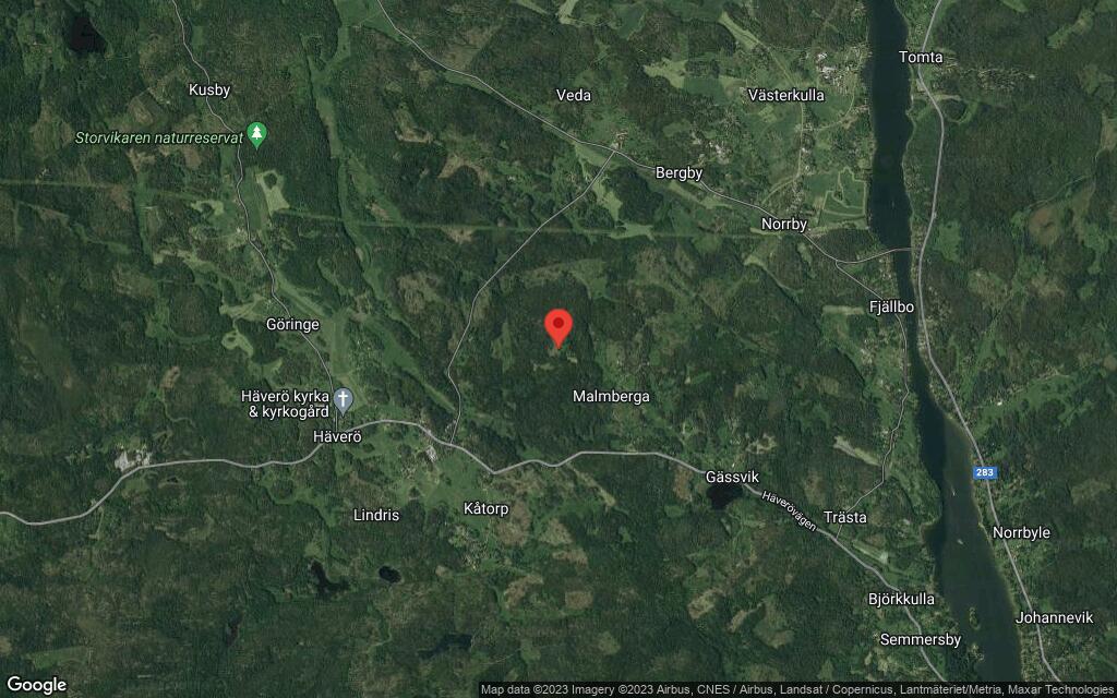 Området kring Malmbergavägen 15