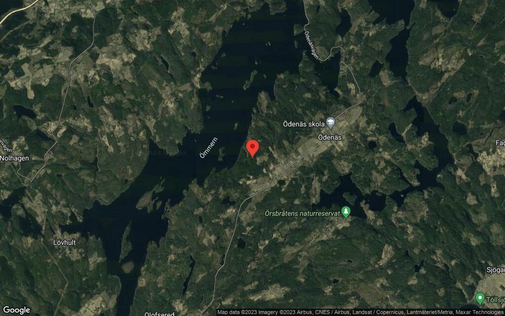 Området kring Ödenäs 651