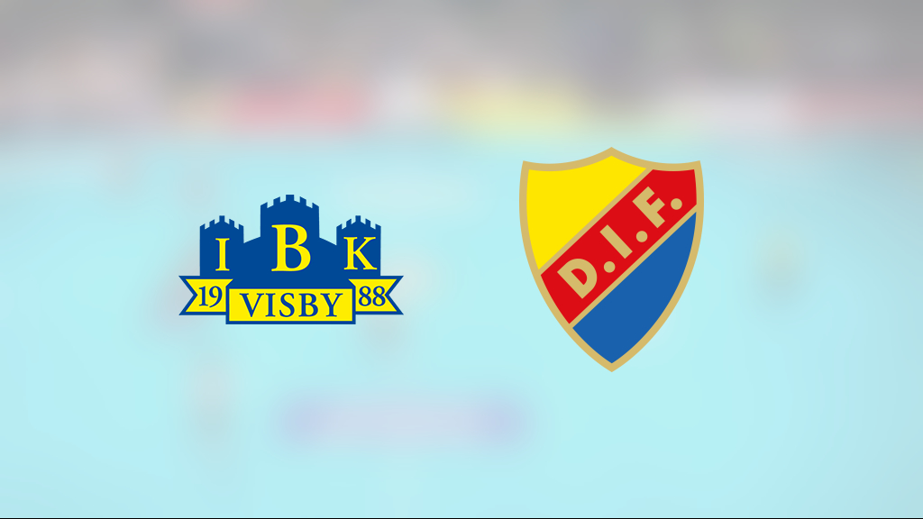 Visby IBK vann och kvitterade mot Djurgården