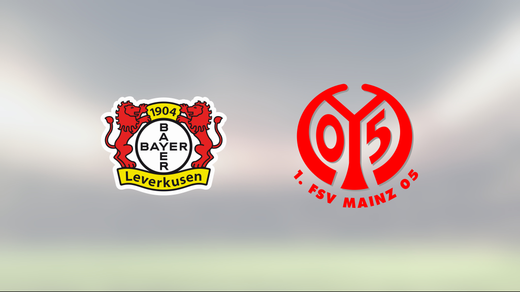 Florian Wirtz matchhjälte för Bayer Leverkusen hemma mot Mainz