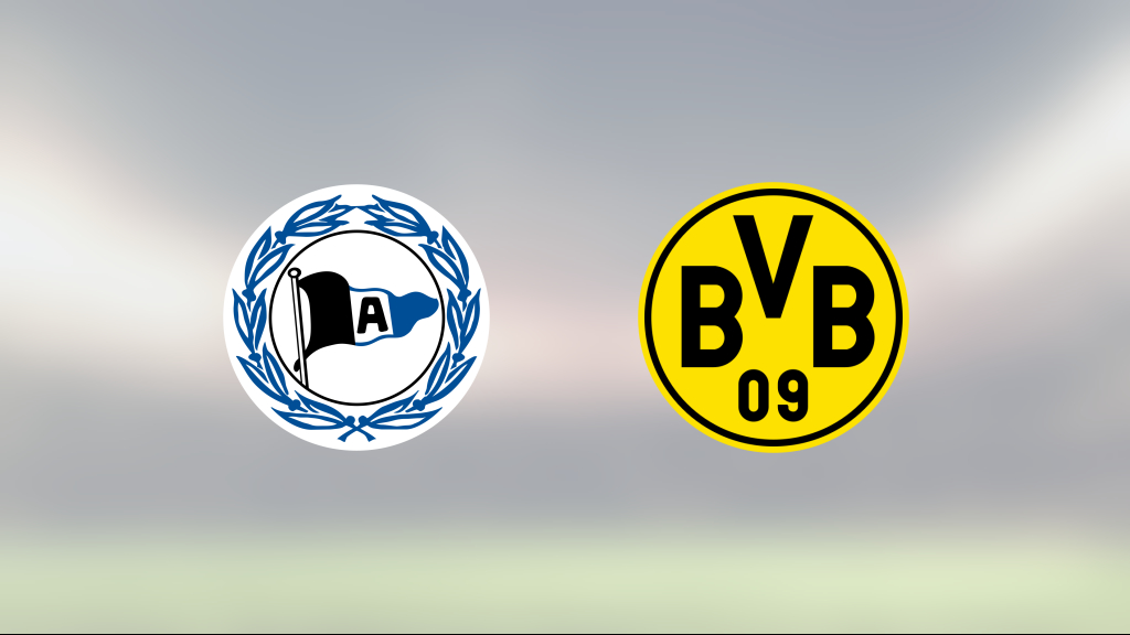 Borussia Dortmund vann mot Arminia Bielefeld på bortaplan