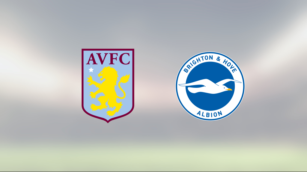Förlustsviten bruten för Aston Villa – efter 2-0 mot Brighton