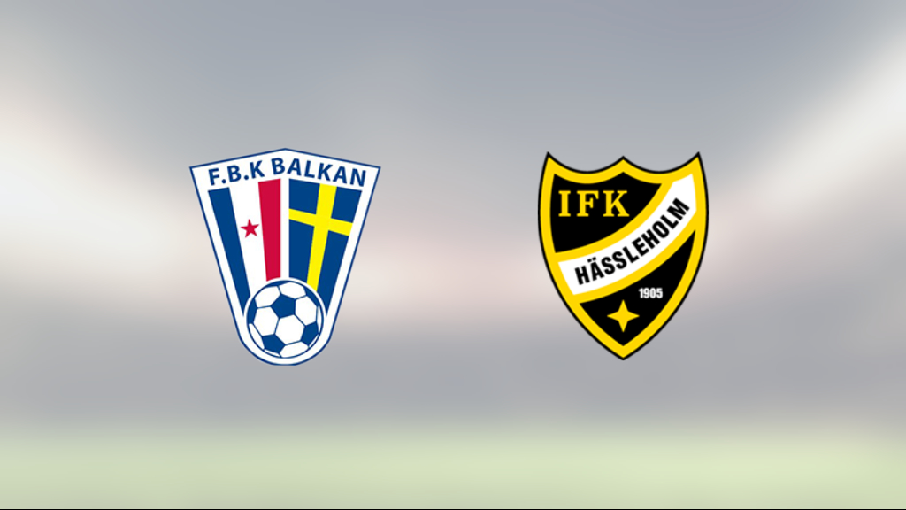 IFK Hässleholm slog Balkan efter Ivan Danielsson Andonovskis dubbel