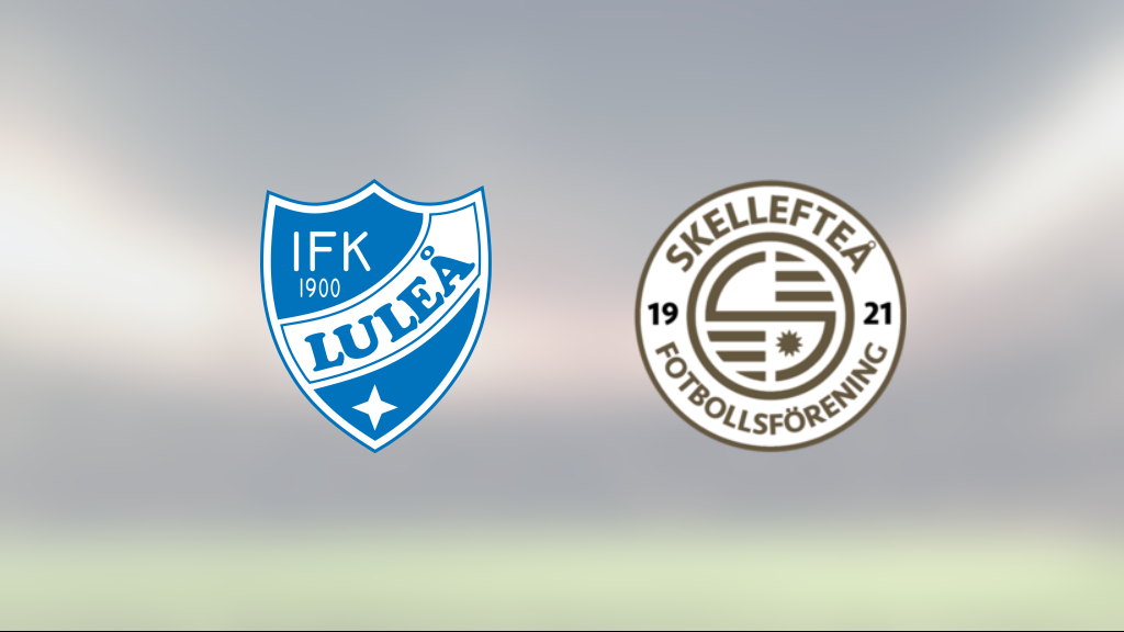 Filippo Begliardi målskytt när IFK Luleå sänkte Skellefteå FF