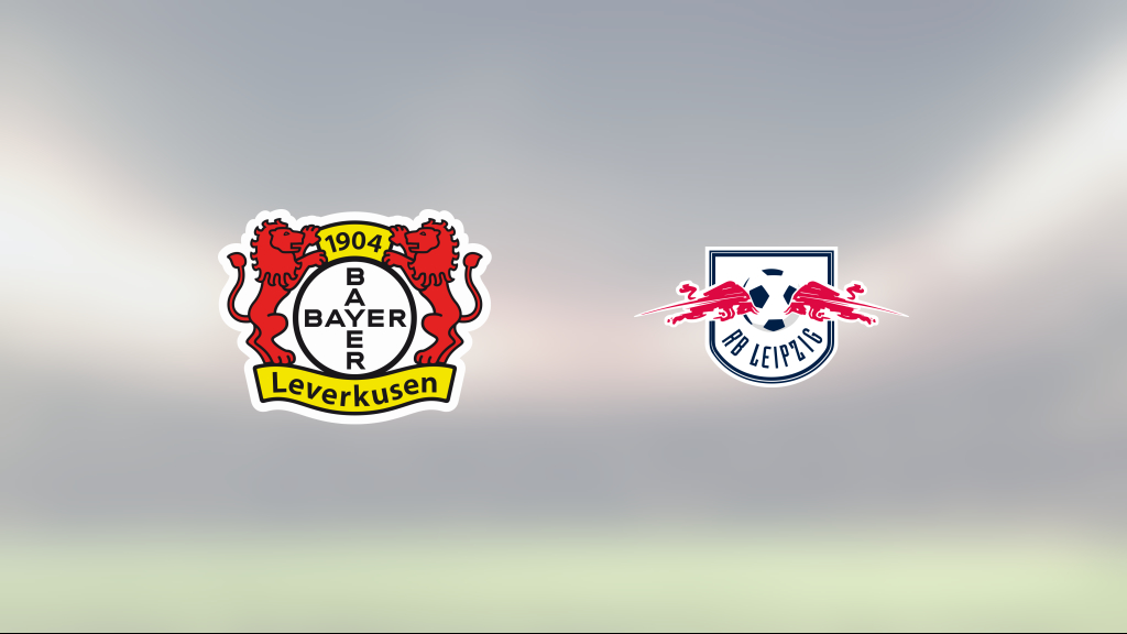 Dominik Szoboszlai matchhjälte för Red Bull Leipzig mot Bayer Leverkusen