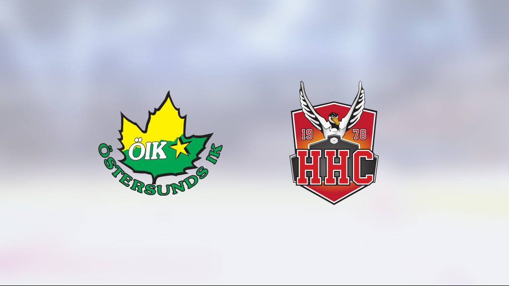 Östersunds IK vann i Kvalserie HockeyAllsvenskan mot Hudiksvall Hockey