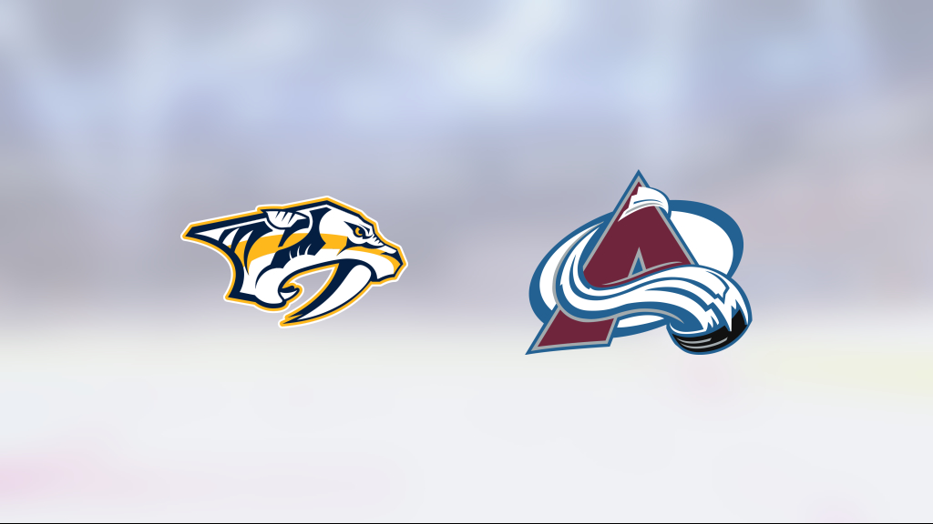 Four match points for Avalanche after another win