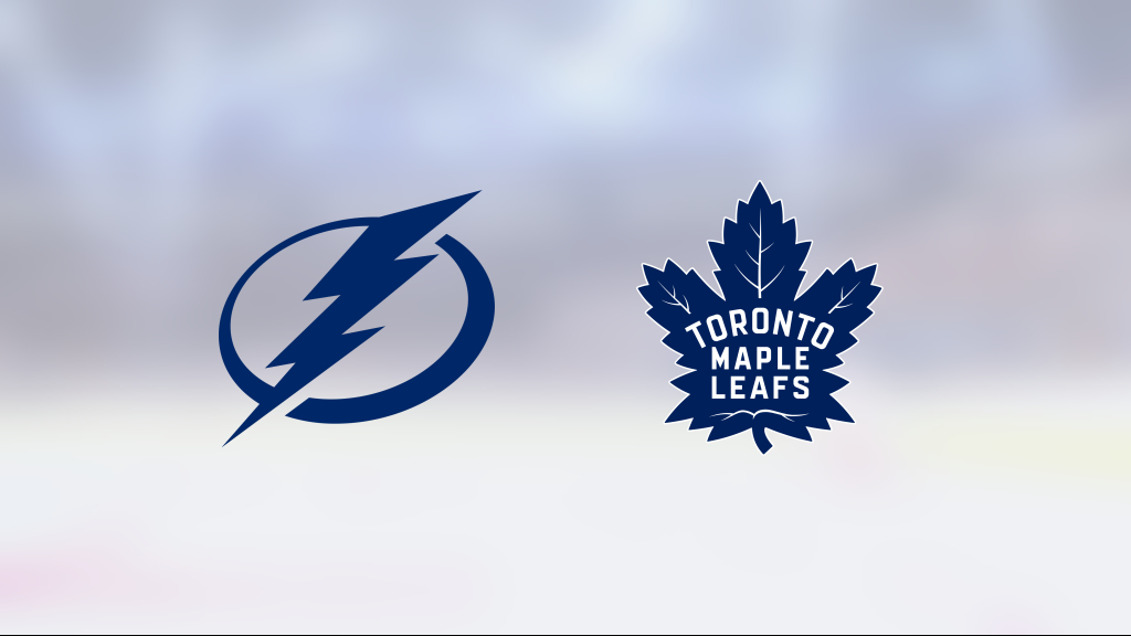 Lightning tie series with win over Maple Leafs