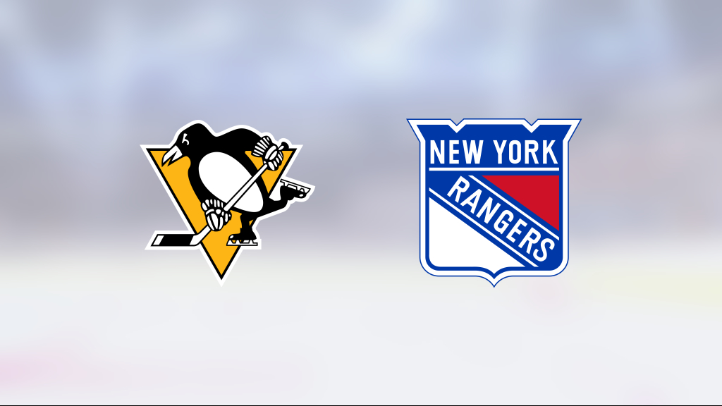 Penguins win again vs Rangers