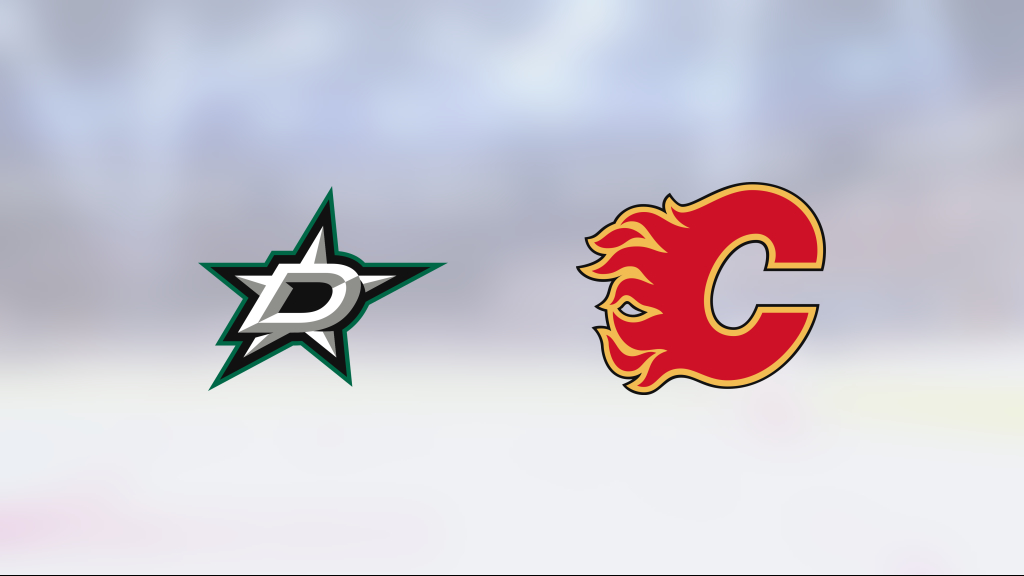 Flames tie series with win over Stars