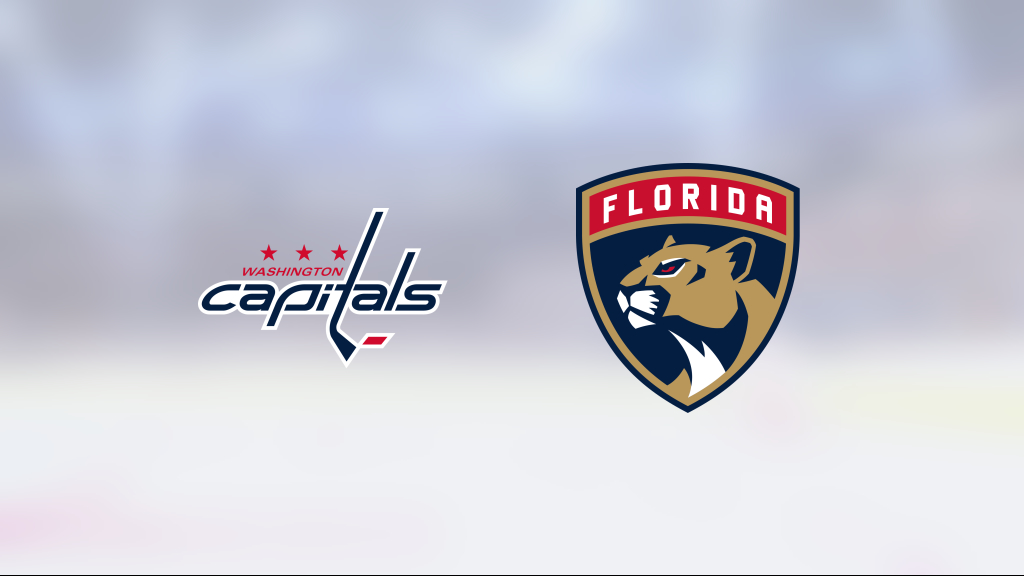 Dramatic win for Panthers – series tied against Capitals