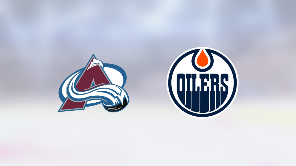 Avalanche beat Oilers in first game