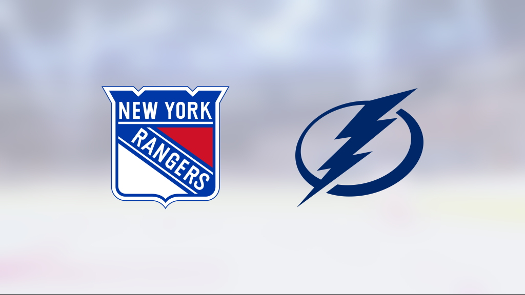 Rangers up 2-0 after another win over Lightning