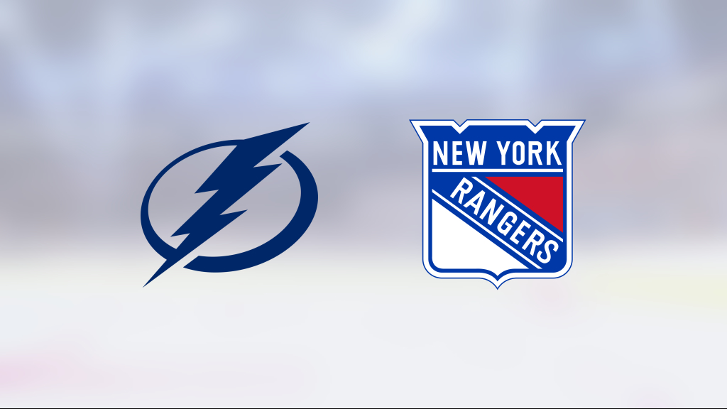 Lightning catching up to Rangers with win