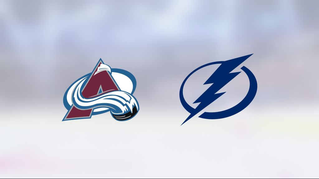 Avalanche up 2-0 after another win over Lightning