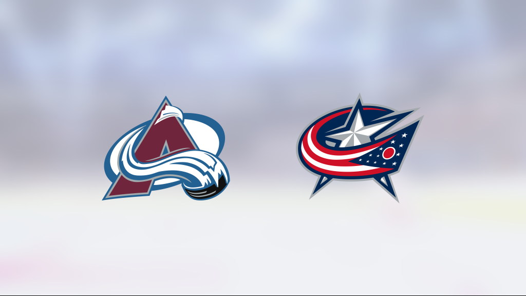 Avalanche win at home against Blue Jackets