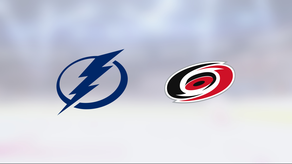 Hurricanes won a clash at the top with Lightning