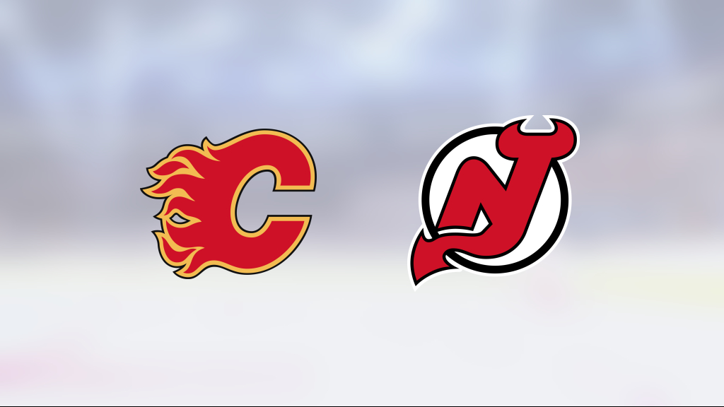 Devils beat the Flames in overtime