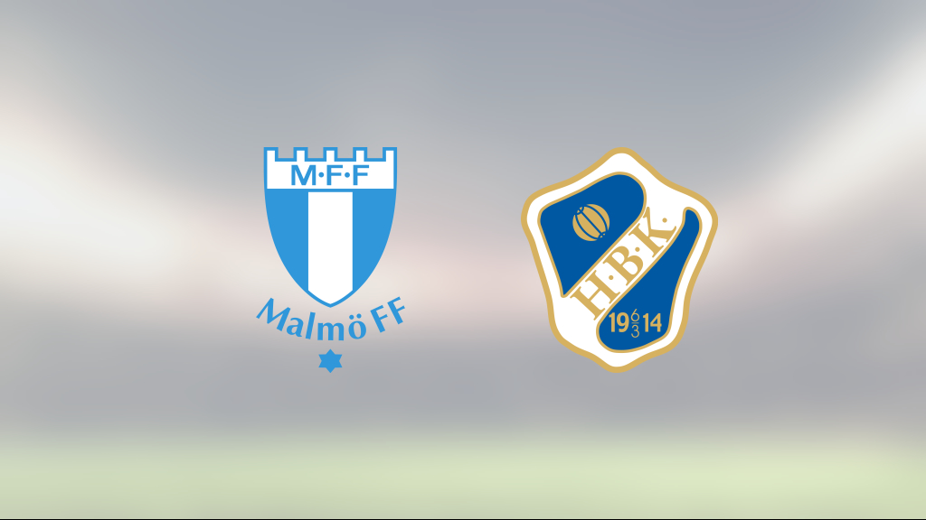 Malmö FF tog klar seger mot Halmstad
