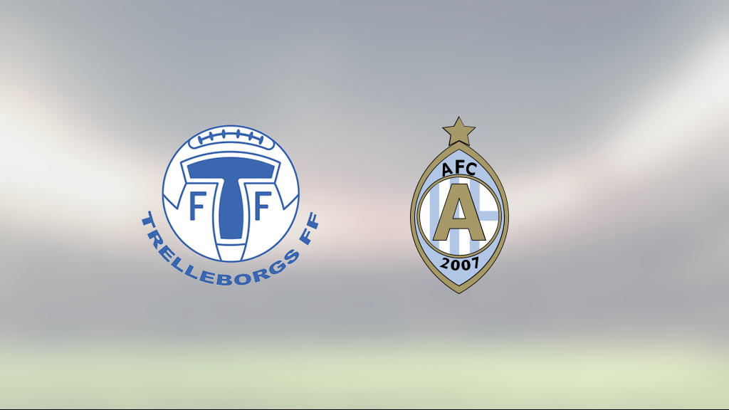 AFC Eskilstuna: Segerlös svit bröts när Trelleborg vann mot AFC Eskilstuna med 2-0