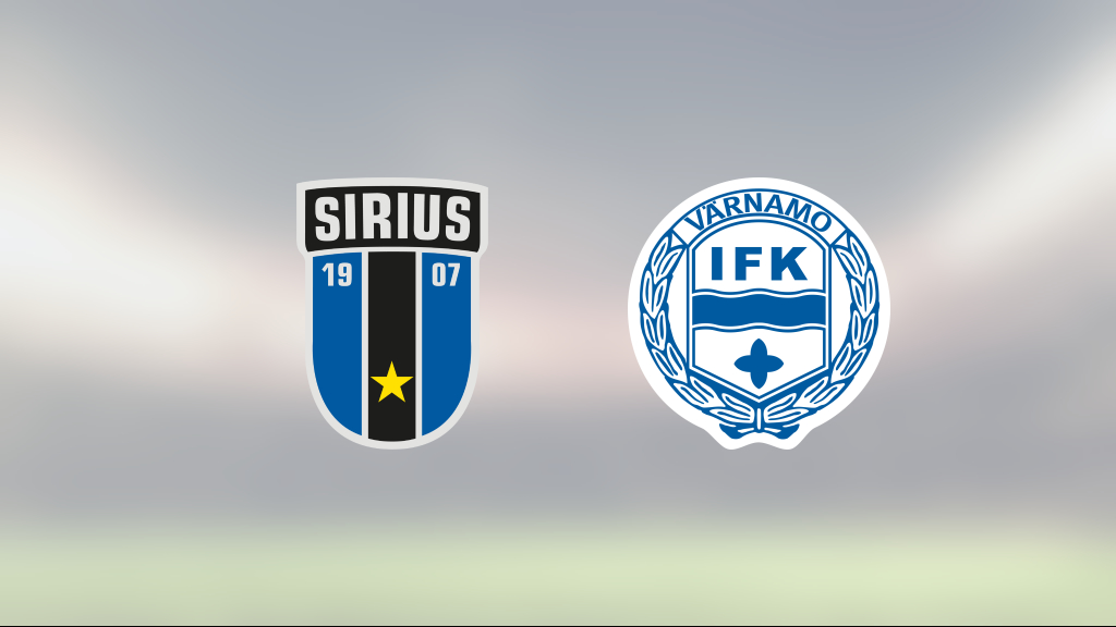Sirius Fotboll: Ajdin Zeljkovic avgjorde när Värnamo sänkte Sirius