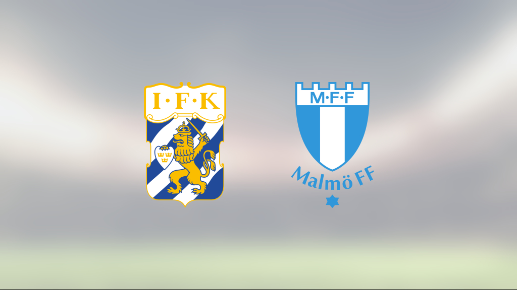 Malmö FF vann klart mot IFK Göteborg på Gamla Ullevi